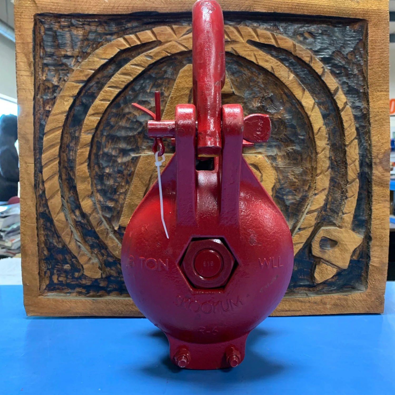 003_8093e821-8427-4f43-9896-07c8b958ea55.jpg Logging & Forestry SKOOKUM R-6 RIGGING BLOCK 8 TON