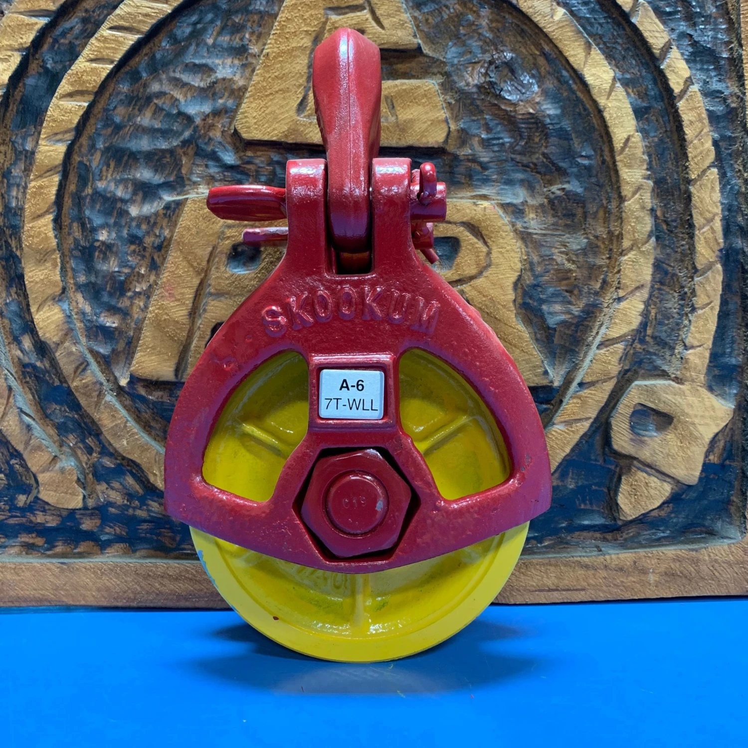 008_31d15157-9d4d-4ff6-88bd-a4633043c913.jpg SKOOKUM A-6 BLOCK FOR 3/8"-1/2" 7 TON