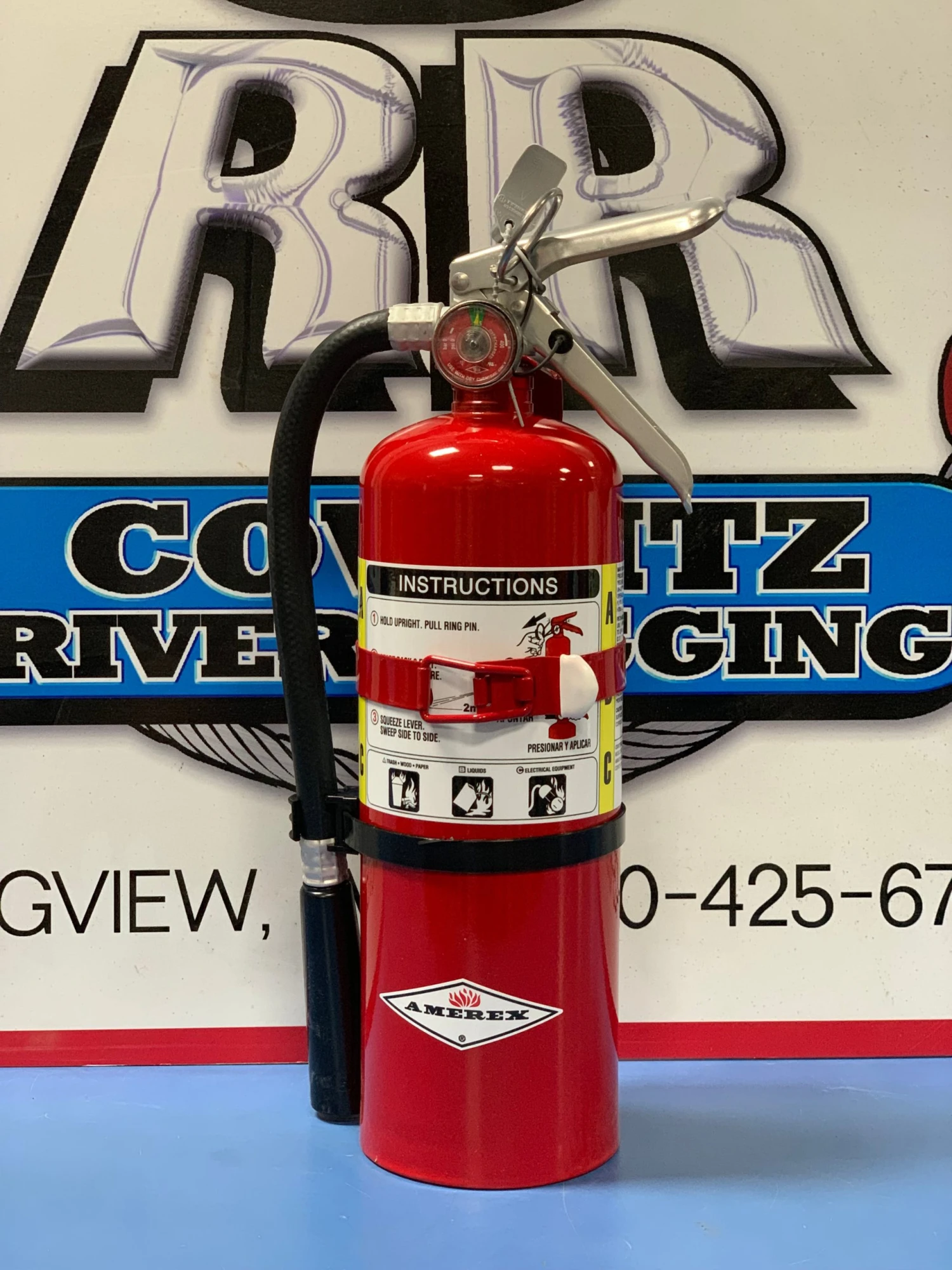 021_774ae8b8-10f1-4c7d-8437-48fba826a171.jpg Cowlitz River Rigging Logging & Forestry AMEREX FIRE EXTINGUISHER 2-1/2lb, 5lb OR 10lb ABC