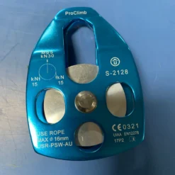 Cowlitz River Rigging EXTRA ROLL PULLEY SINGLE SHEAVE FOR ROPE Logging & Forestry