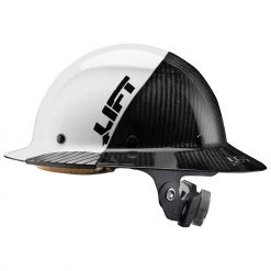 Lift Safety Safety & First Aid LIFT DAX FIFTY50 Carbon Fiber Full Brim Hard Hat
