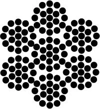 7X19.jpg Cowlitz River Rigging Galvanized Aircraft Cable Rigging Supplies