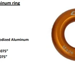 Vertical Supply Co CMI Aluminum Rings Arborists & Tree Care