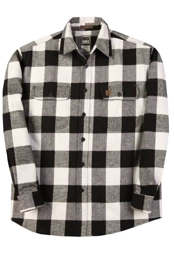 Rugged Work Wear Big Bill Button Flannel Shirt (Tall Sizes) 4 Rugged Work Wear Big Bill Button Flannel Shirt (Tall Sizes)