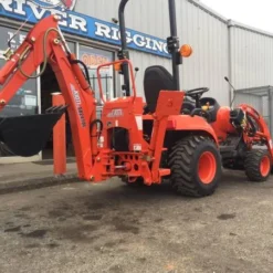 CS2210 Kioti Tractor, SL2410 Loader, And SB2410L Backhoe KIOTI Tractors