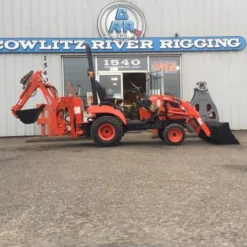 CS2210 Kioti Tractor, SL2410 Loader, And SB2410L Backhoe KIOTI Tractors