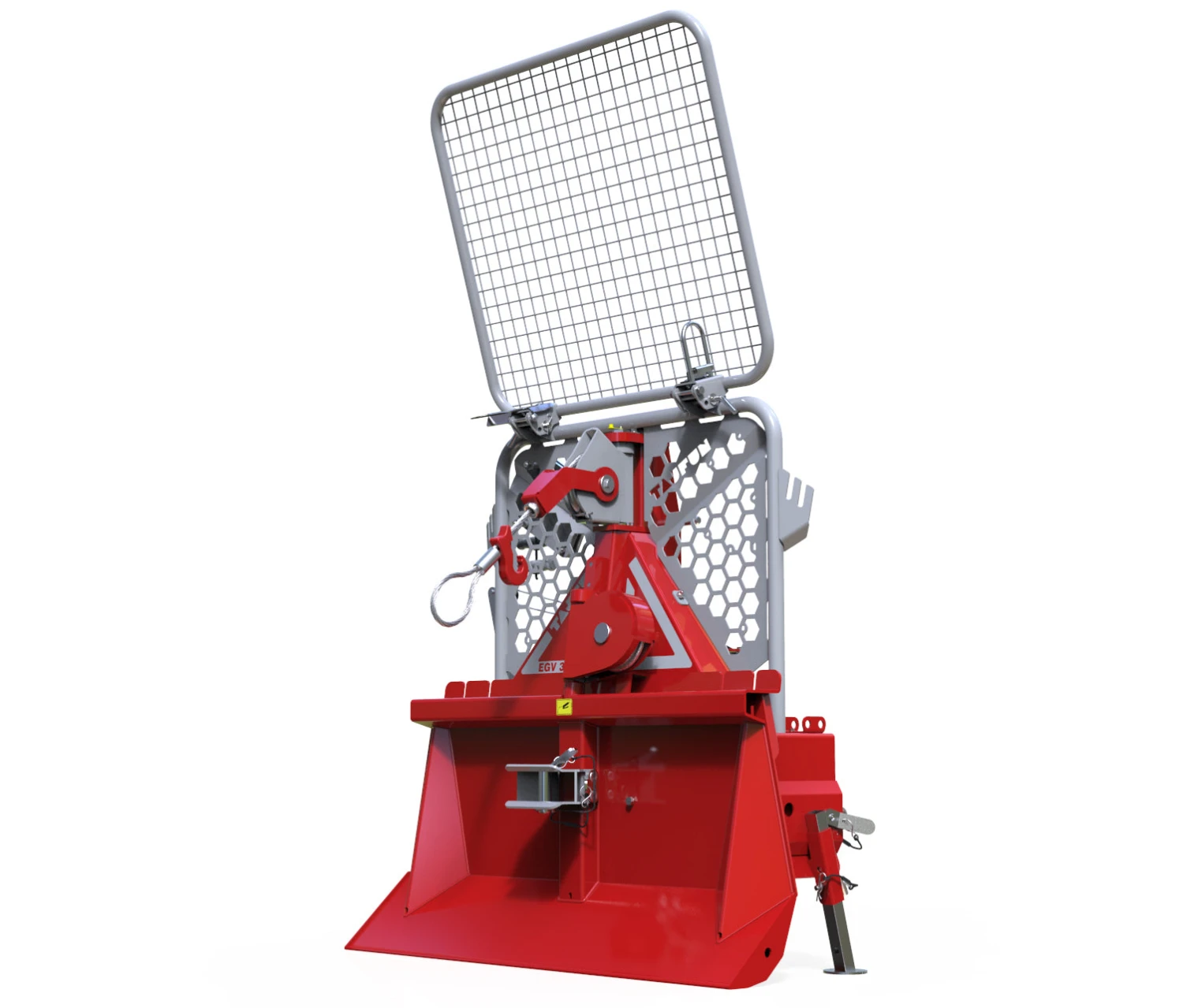 Tractor Implements Tajfun Single Drum Logging Winch #EGV 35 A 1 Tractor Implements Tajfun Single Drum Logging Winch #EGV 35 A