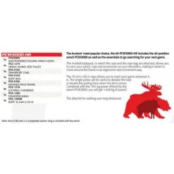 Portable Winch Rigging Supplies Gas Powered Portable Pulling Winch Honda GX35 - Hunter Kit PCW3000-HK 9 Portable Winch Rigging Supplies Gas Powered Portable Pulling Winch Honda GX35 - Hunter Kit PCW3000-HK