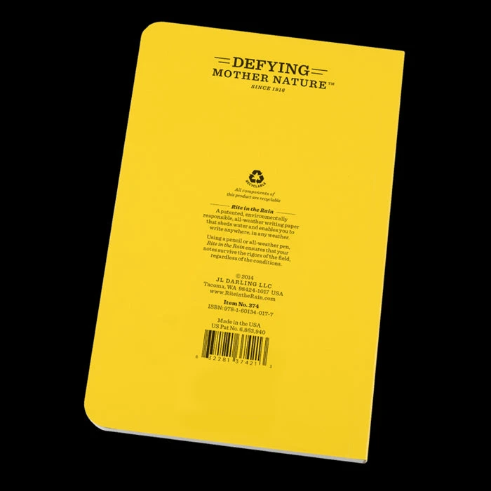 RIT_374_3.jpg Rite In The Rain Field-Flex Cover "Pocket" Book Logging & Forestry