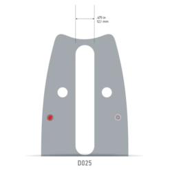 Oregon Power Match Plus Guide Bar - 3/8" - 0.063" Gauge 5 Oregon Power Match Plus Guide Bar - 3/8
