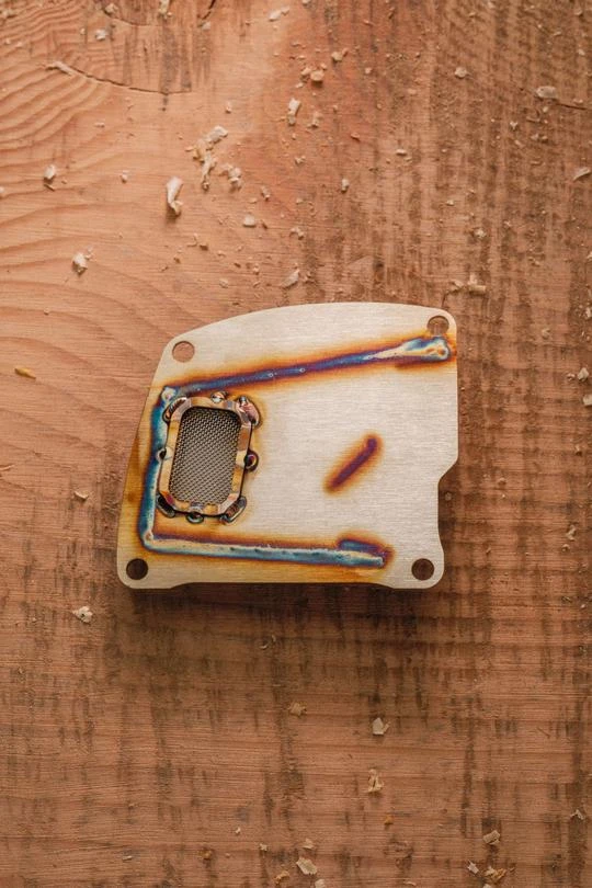 Logging & Forestry West Coast Saw "Bark Box" Chain Saw Muffler Face 7 Logging & Forestry West Coast Saw "Bark Box" Chain Saw Muffler Face